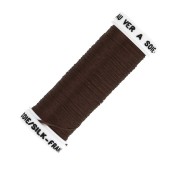 Fil à broder de soie ovale pour broderie traditionnelle - Acajou (4123) x30m|raw }}