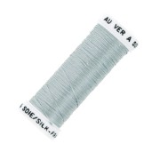 Fil à broder de soie ovale pour broderie traditionnelle - Gris acier (112) x30m|raw }}