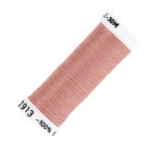 Fil à broder de soie ovale pour broderie traditionnelle - Rose corail (2913) x30m|raw }}
