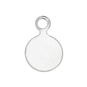 Pastilles à coller 6 mm en Argent 925    x10