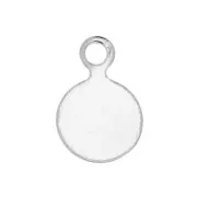 Pastilles à coller 6 mm en Argent 925    x10