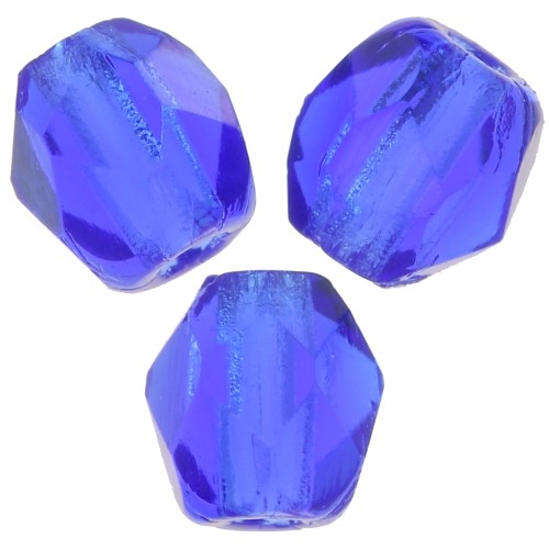 Facettes 6 mm Cobalt  x25