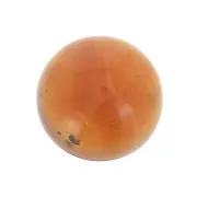 Cabochon rond 10 mm en pierre gemme - Cornaline x1