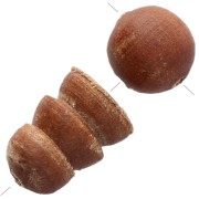 5 sets de perles gourous 12 mm et 8.7 mm pour bracelet Mala Tibétain - Jujubier|raw }}