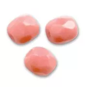Facettes 2 mm Opaque Pink x50