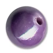 Rondes brillantes en ceramique 9 mm Cinnamon x5