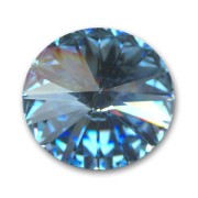 Cabochon PureCrystal 1122 Rivoli 8 mm Aquamarine x1