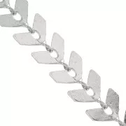 Chaîne maille chevron en épis 6.3 mm en Acier inoxydable x1m