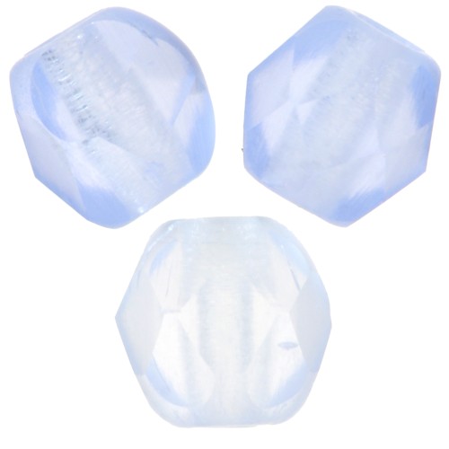 Facettes 4 mm Light Sapphire Mat x50