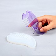 Moule silicone pour réaliser un peigne de 102x53 mm en résine x1