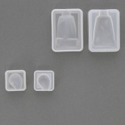 Set moules silicone shaker 2 parties pour résine - tube de gouache & goutte n°1 x1