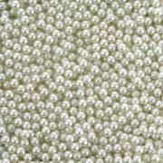 Perles rondes sans trou - mini boules PureCrystal - 5809 1.5 mm Cream Pearl x50