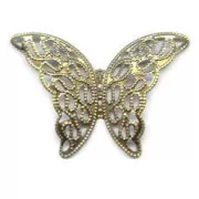 Estampe Papillon 26x38 mm bronze x1