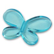 Papillon 34x46 mm Aquamarine x1