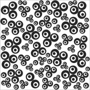 Plaque de texture Cernit pour la pâte polymère 9 cm - Contemporary Clovers x1|raw }}