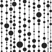 Plaque de texture Cernit pour la pâte polymère 9 cm - Pop Curtain x1