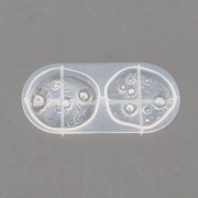 Moule silicone pour réaliser des planètes en résine x1