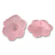 Fleurs  4x11 mm Rose Frosted x10
