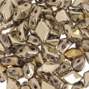 Diamonduo 2-hole 5x8 mm Full Dorado x10g