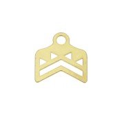 Embout tissage perles Miyuki 11/0 exclu Perles & co éthnique 9 mm Doré à l'or fin