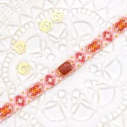 Embout tissage perles Miyuki 11/0 exclu Perles & co Etoile 9 mm Argenté