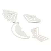 Embout pour tissage de perles Miyuki 11/0 exclu Perles & co Etoile 18mm Argent 925