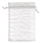 Sachets Organza 130x180 mm Blanc x10|raw }}