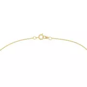 Tour de cou maille serpentine 1,1 mm Doré à l'or fin x 45 cm