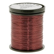Fil de cuivre 0.30 mm Marron x 50 m