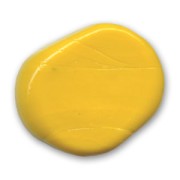 Palet uni irrégulier 23 mm Opaque Orange x1