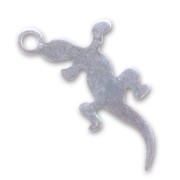 Breloque lézard 20 mm en Argent 925 x1