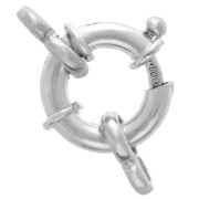 Fermoir bouée 14 mm - Argent 925 x1