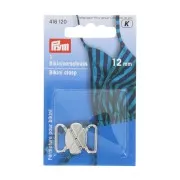 Attache Maillot de bain métal 12 mm - Prym - forme trèfle - Argenté x1