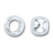 Perles à écraser 4 mm argenté x50