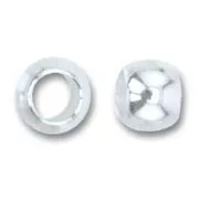 Perles à écraser 4 mm argenté x50