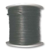 Cordon cuir 3 mm Noir x 25 m