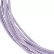 Cordon cuir 1 mm Lilas x 2.95 m