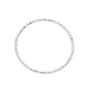Anneau fermé diamanté 16.5 mm en Argent 925 x1