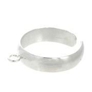 Bague réglable avec un anneau fermé - Taille 54 à 60 - Argent 925 x1