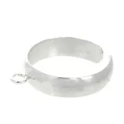 Bague réglable avec un anneau fermé - Taille 54 à 60 - Argent 925 x1