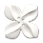 Bouton fleur de tiaré 44 mm Blanc x1|raw }}