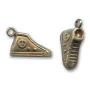 Breloque basket peace 23 mm bronze x1|raw }}