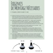 Yeux de sécurité en plastique - pour peluche et amigurumi - 9 mm - Noir x15 paires