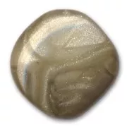 Losange plat 28 mm Sand Chalk pailleté x1