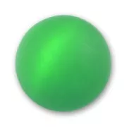 Perle ronde Polaris Dépolie 16 mm Fern Green x1