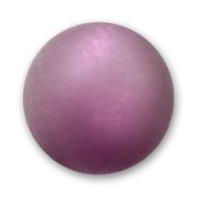 Perle ronde Polaris Dépolie 16 mm Antic Mauve x1|raw }}