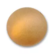 Perle ronde Polaris Dépolie 12 mm Light Caramel x1