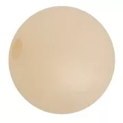 Perle ronde Polaris Dépolie 10 mm Sable x1