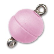 Fermoir aimanté Polaris 12 mm Light Rose x1