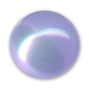 Perle ronde Polaris brillante 14 mm Lavender x1